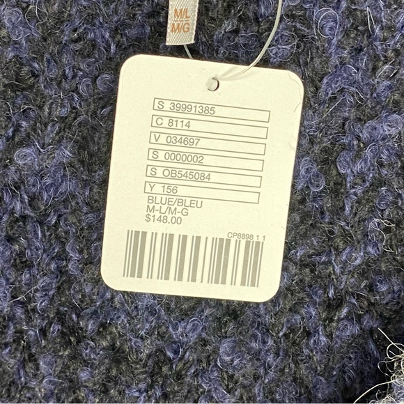 Free People NWT Alpaca Sweater Size Med/Large Oversized - Picture 6 of 9